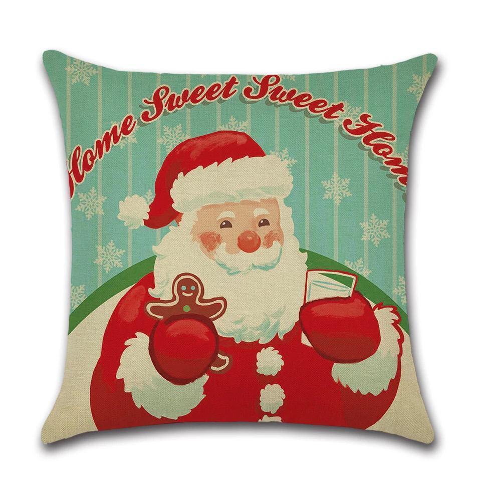 Kussenhoes Kerst - Grote Kerstman