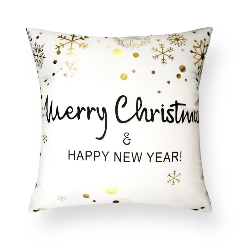 Kussenhoes Kerst - Merry Christmas Kleine Letters